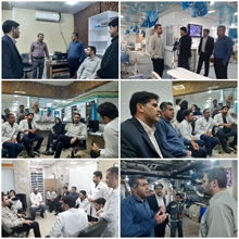 بازدید سرزده شبانه از بیمارستان شهید رحیمی خرم آباد 